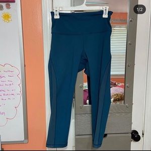 Blue old navy leggings! Only worn twice!